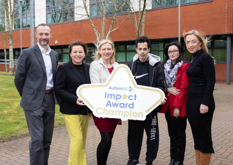 South West College achieves the Autism NI Impact Award for Education