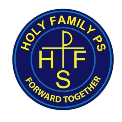 Holy Family PS Magherafelt logo