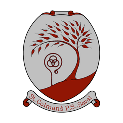 Logo of St Colmans PS Saval