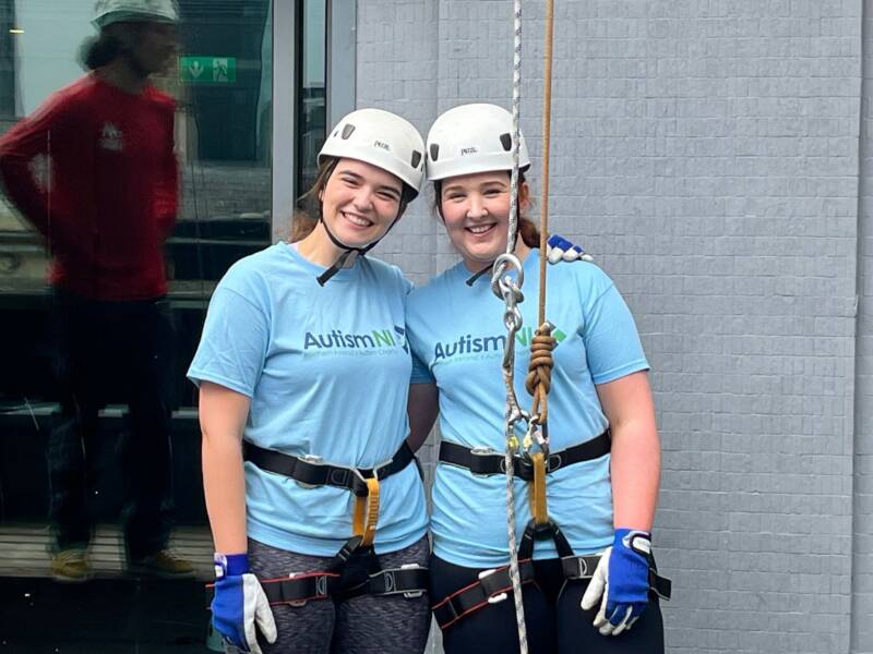 Abseil duo