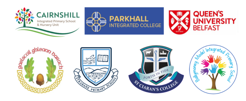 A range of school logos that have achieved the Impact Award for education.