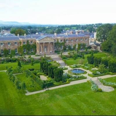 Hillsborough Castle exterior and gardens