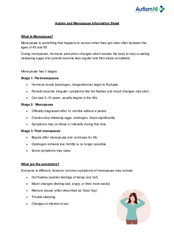 Autism and Menopause