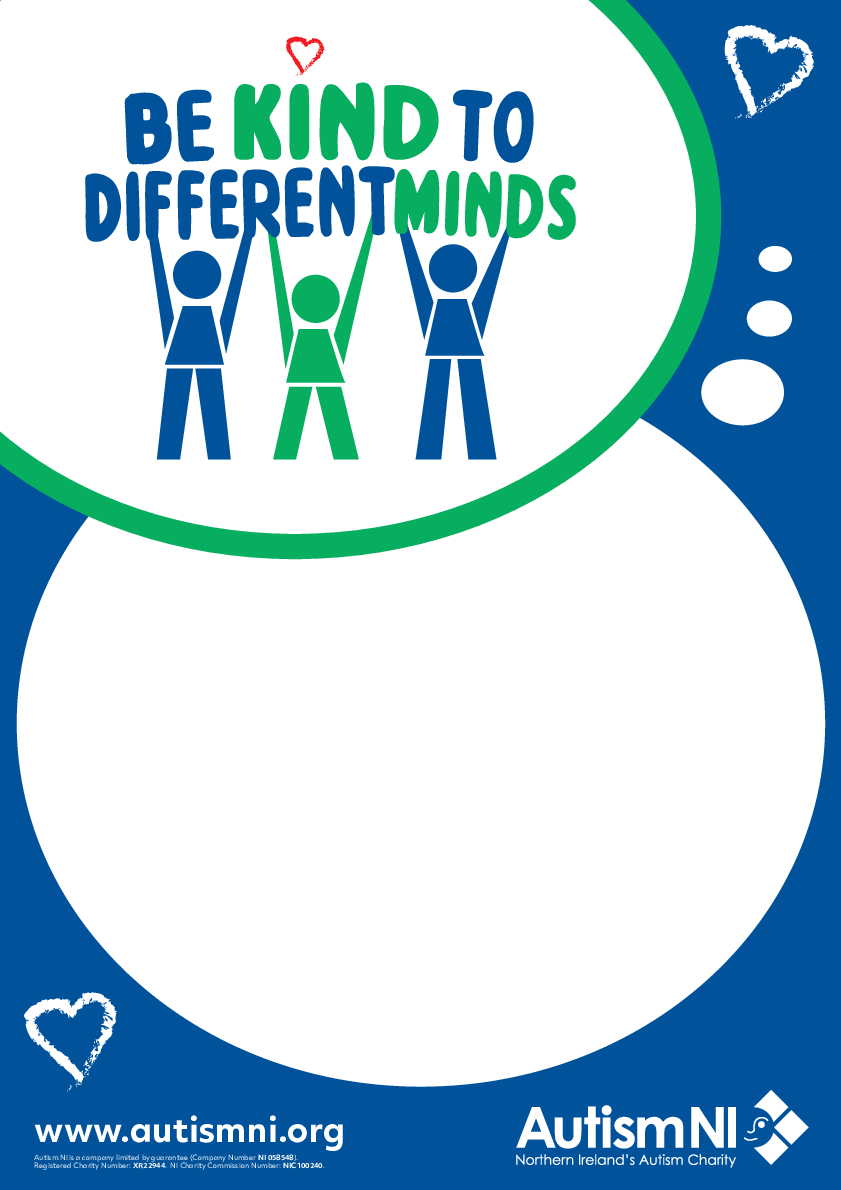 Be Kind To Different Minds Poster