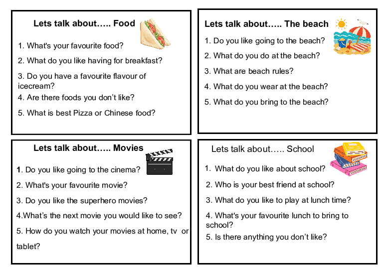 Conversation Game PDF2026