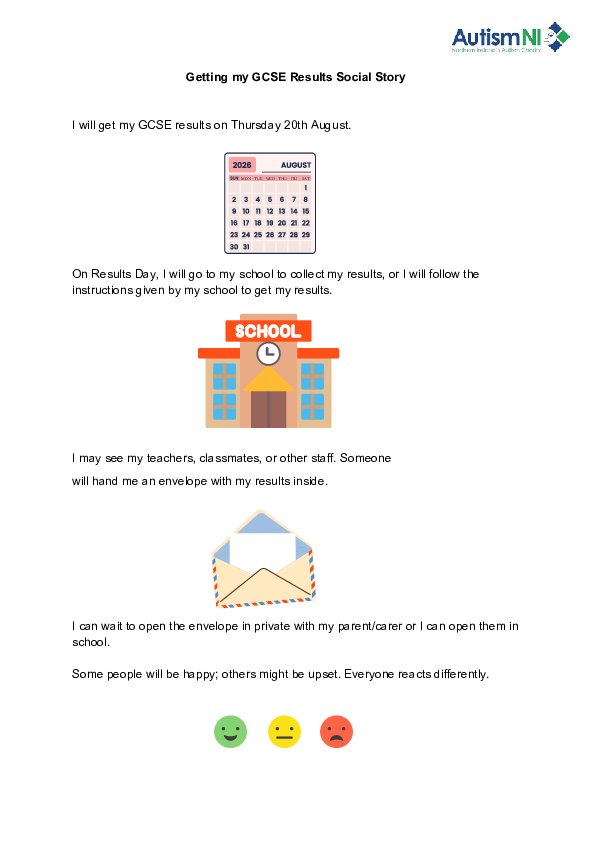 Getting my GCSE results resource