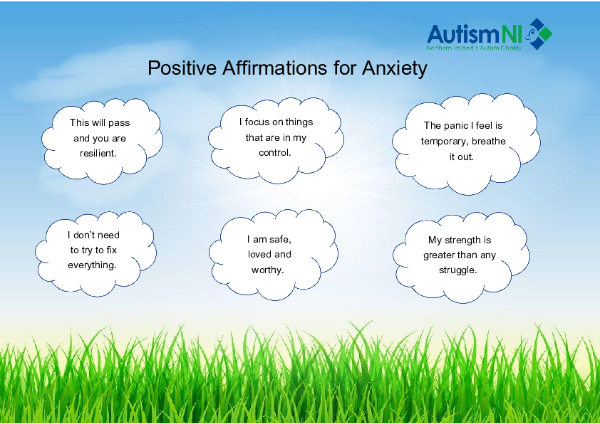 Positive Affirmations for Anxiety PDF pdf