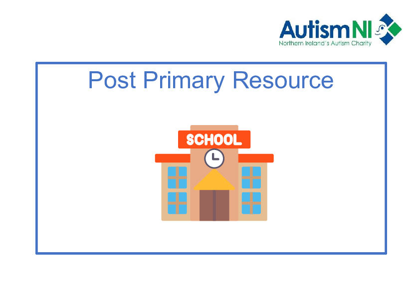 Secondary School Transition Pack