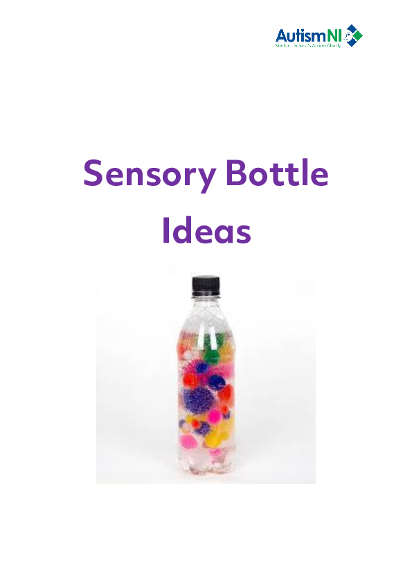 Sensory Bottle Ideas PDF