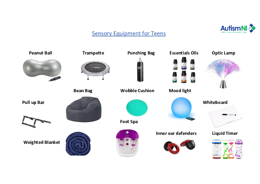 Sensory Equipment for Teens PDF