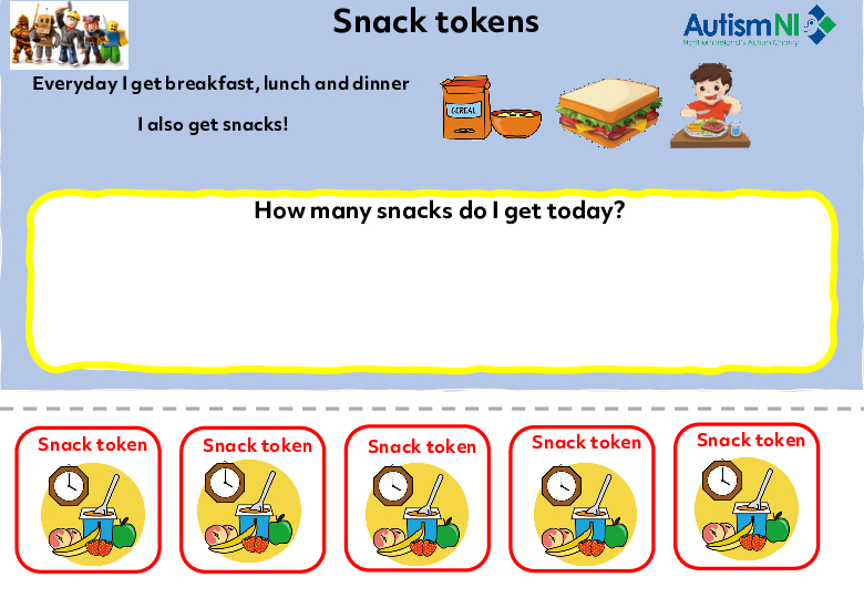 Snack tokens PDF