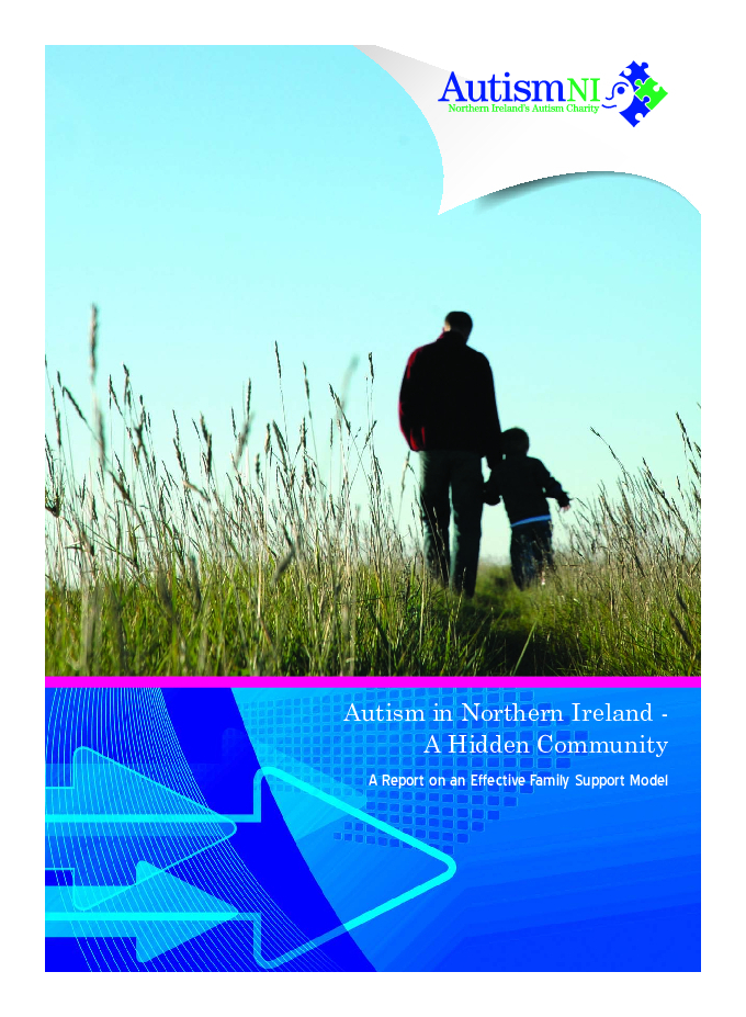 Autism In NI - A Hidden Community (2010): University Of Ulster & Autism NI